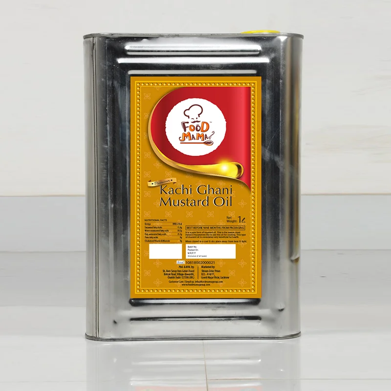 Food Mama Kachchi Ghani Masturd Oil